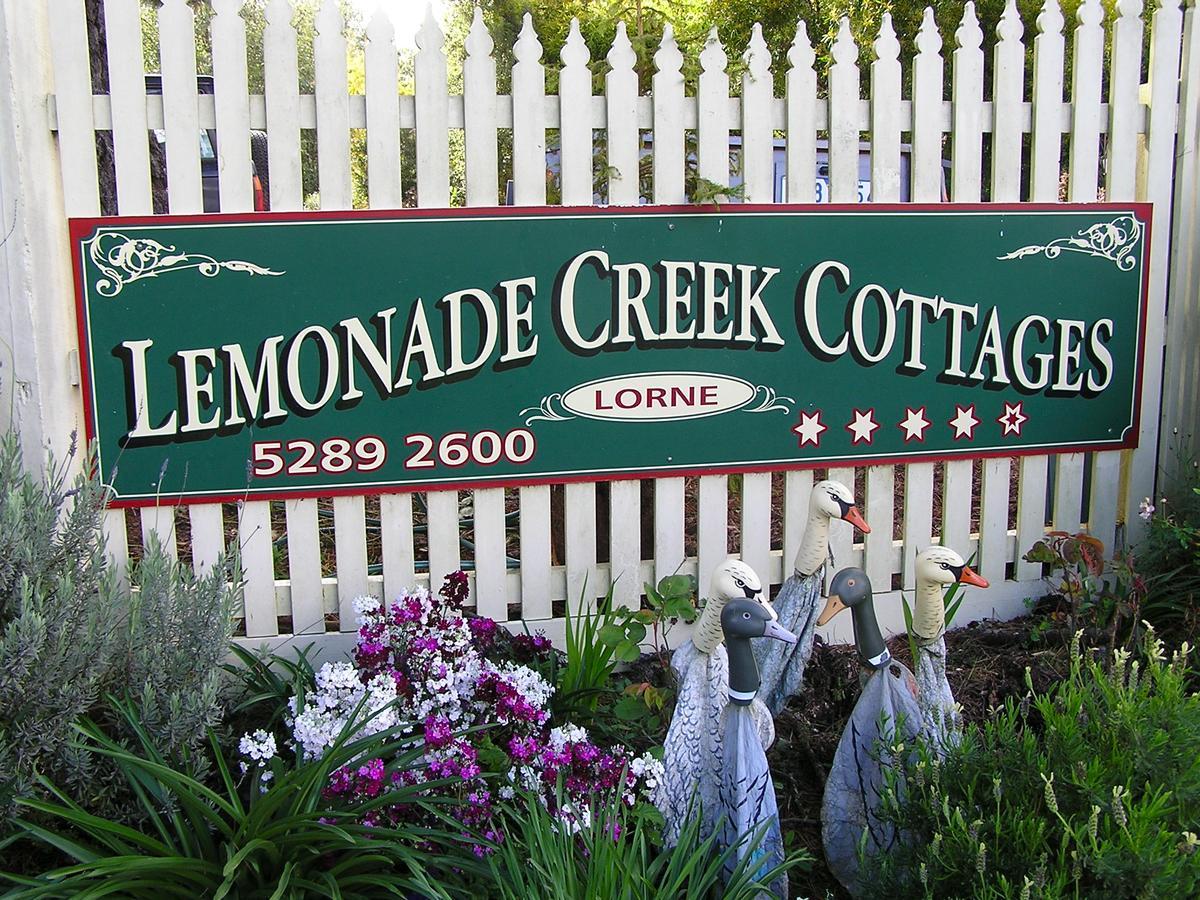 Lemonade Creek Cottages Lorne Eksteriør billede