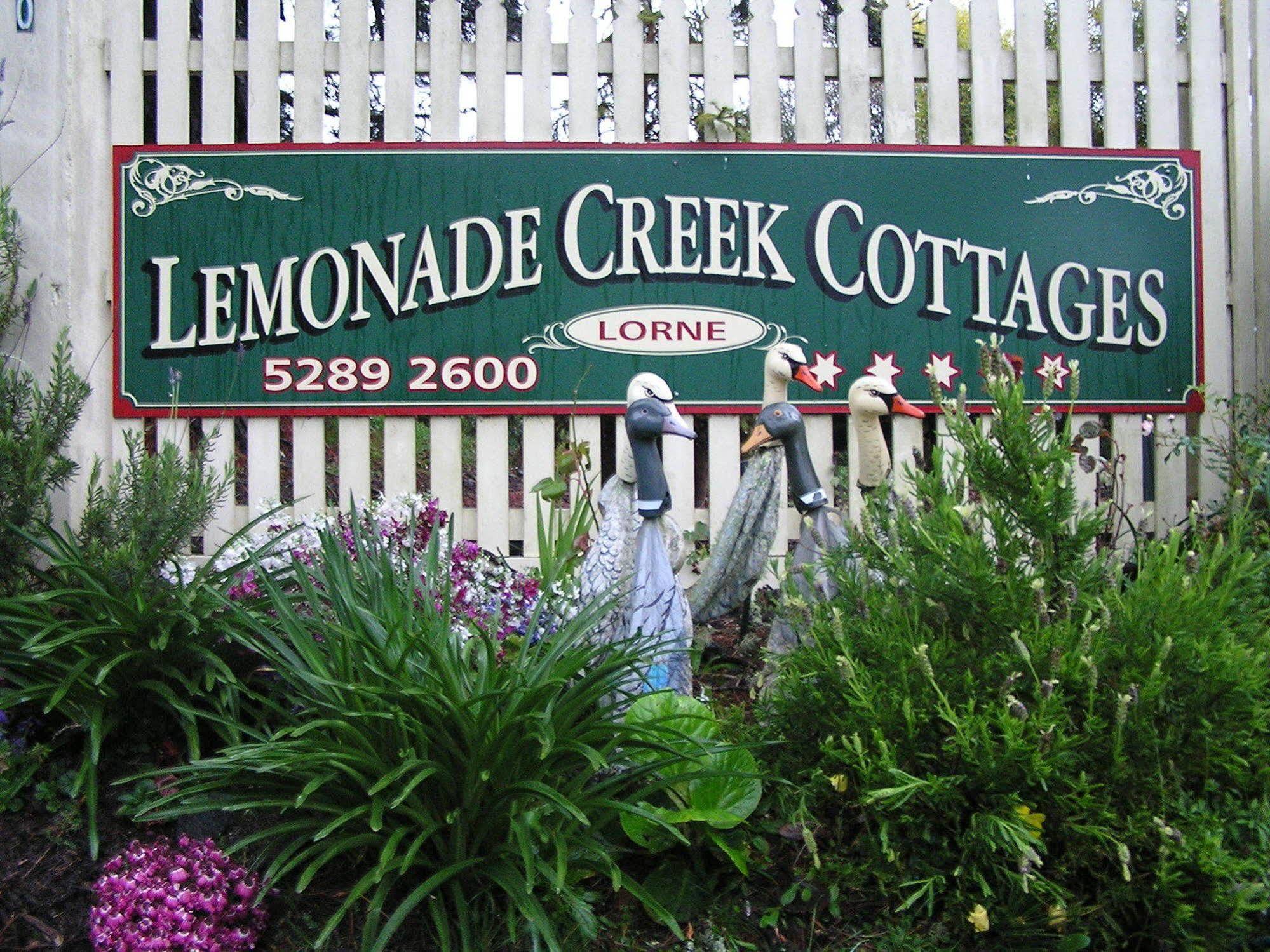 Lemonade Creek Cottages Lorne Eksteriør billede